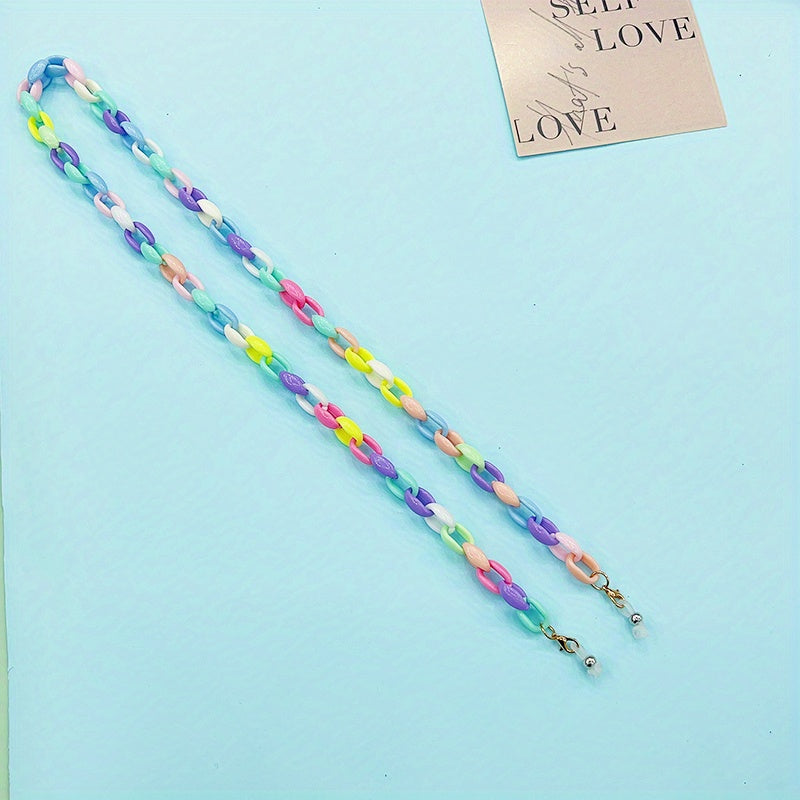 Colorful Acrylic Glasses Rope Non-slip
