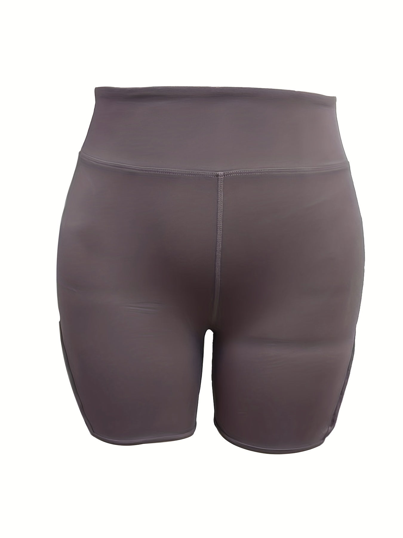 Women's Sports Shorts Wide Band Waist Skinny Shorts