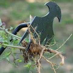 4 Teeth Manganese Steel Weeding Tool Dual Purpose Hand Remover