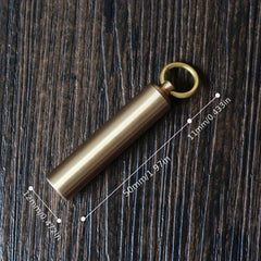Mini Waterproof Medicine Holder with Key Ring