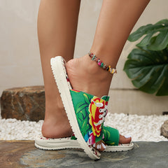 Casual Sports Slippers Lightweight Non slip Open Toe Beach Slippers