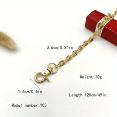 Detachable Metal Bag Strap Lightweight Travel Accessories