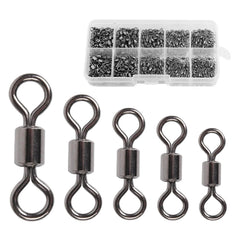 210pcs Fishing Barrel Swivels Set for Saltwater and Freshwater Fishing