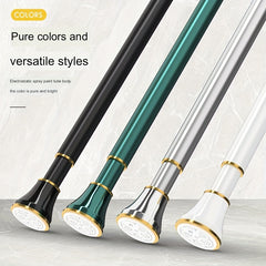 Telescopic Shower Curtain Rod for Bathroom Drying Wardrobe Hanging Clothes