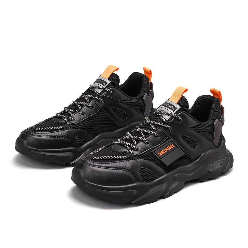 Men's Chunky Sneakers Breathable & Wear-resistant