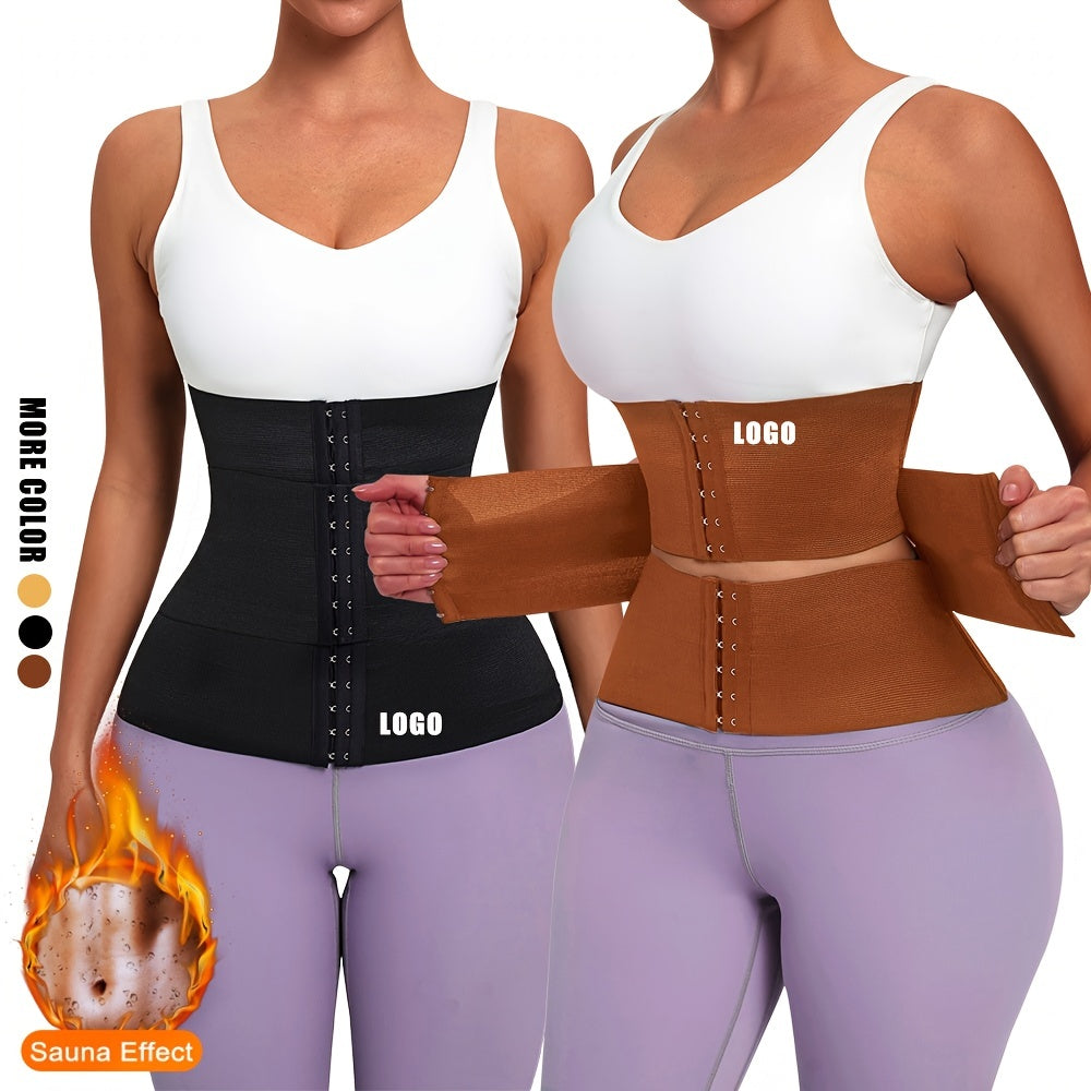 Adjustable Double Belt Corset Waist Trainer for Women