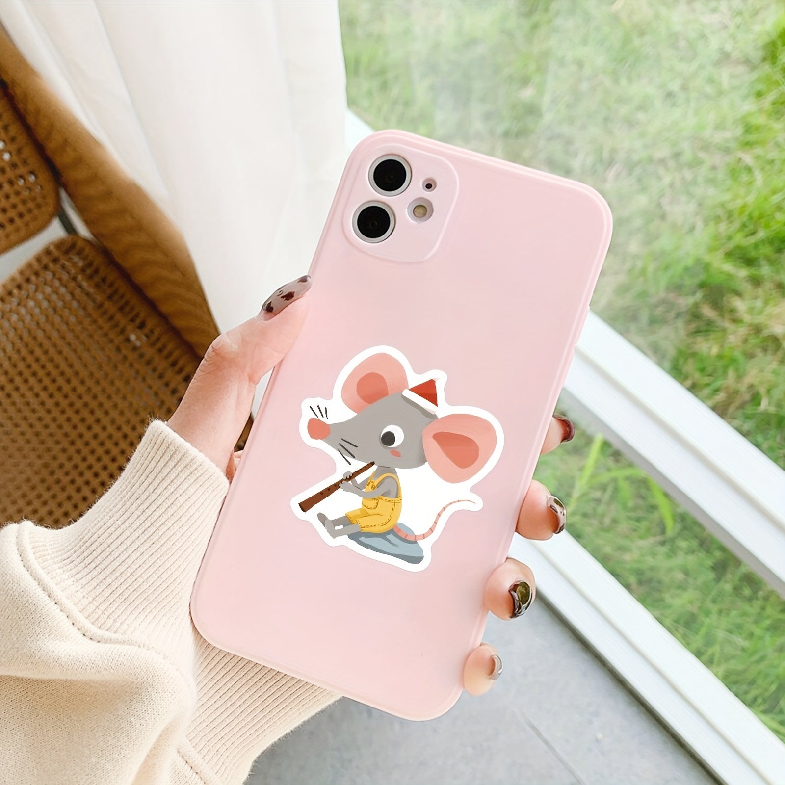 50pcs Animal Concert Stickers Waterproof Vinyl Music Sticker Cartoon Sticker
