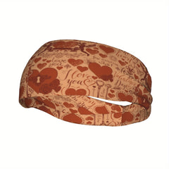 Vintage Breathable Headband for Sports & Casual Wear