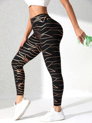 High Waist Tummy Control Fitness Pants Quick Dry Sports Leggings