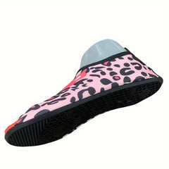 Leopard Unisex Outdoor Water Shoes Lightweight Non-slip Snorkeling Shoes
