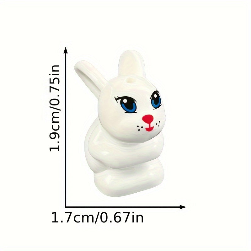 5pcs Small Particle Building Blocks Little Rabbit Squirrel Farm Scene