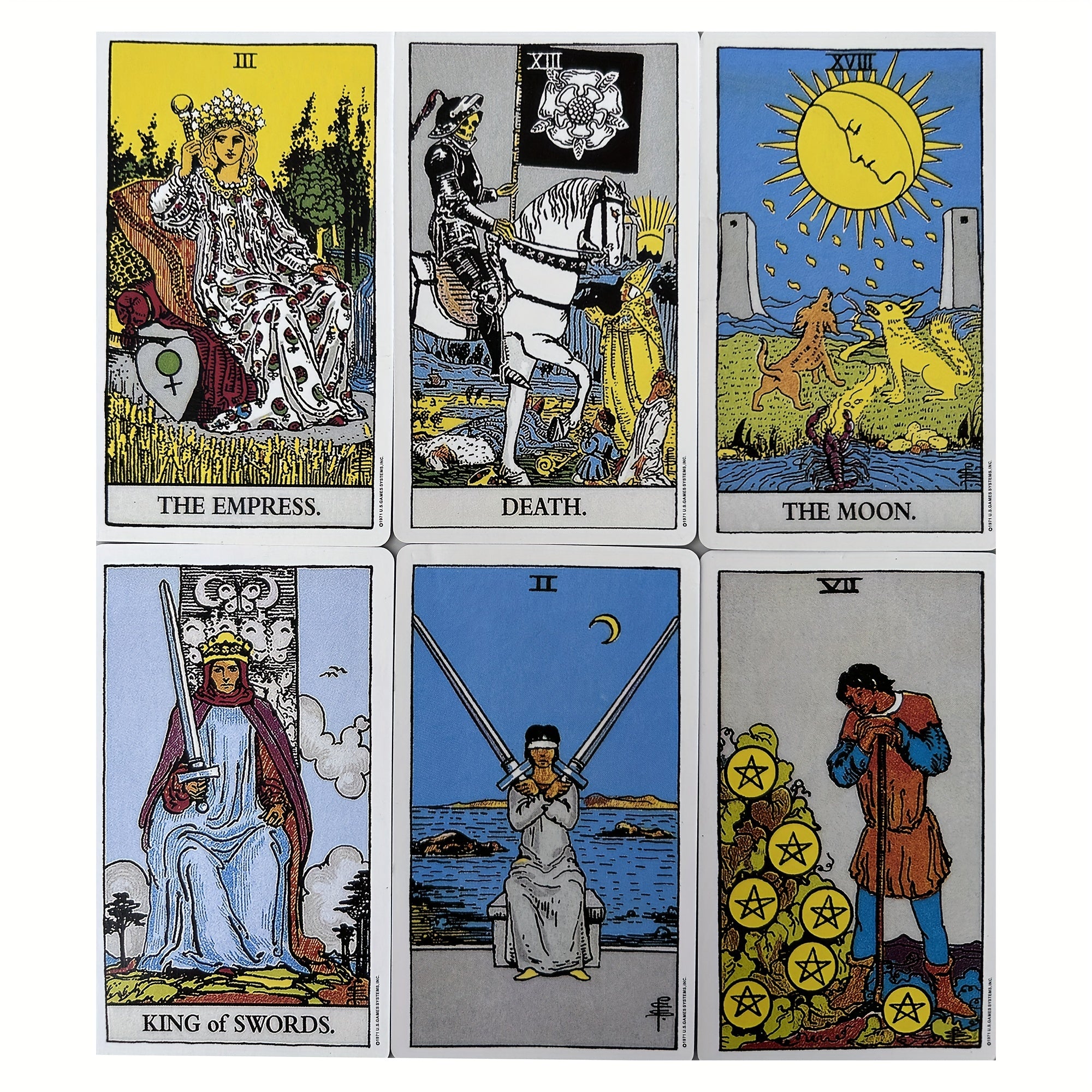 Tarot Cards for Beginners with Guide - Family Party Fortune Telling Game Oracle