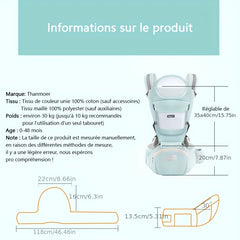 Portable Baby Carrier for Safe Outings