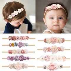 Baby Girl Headband Elastic Hair Band Newborn Head Flower Toddler Headband