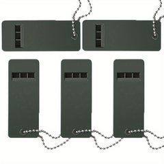 5pcs Survival Whistle Portable Lifesaving Whistle Outdoor Camping Emergency