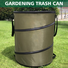 Large Outdoor Garbage Cans Garden Portable Garbage Cans Leaves Bin Bag