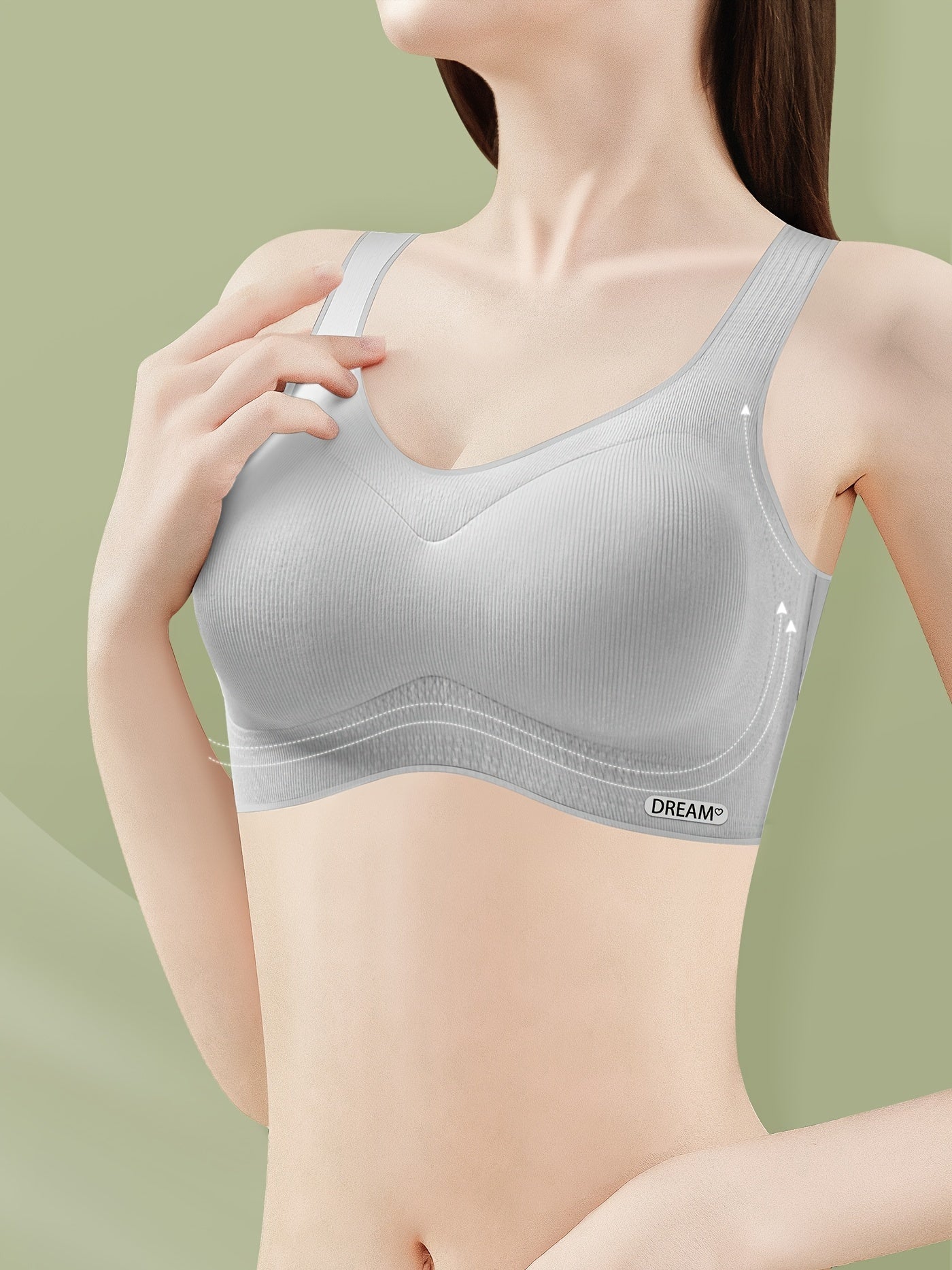Seamless Padded Vest Sports Bra Women's Lingerie
