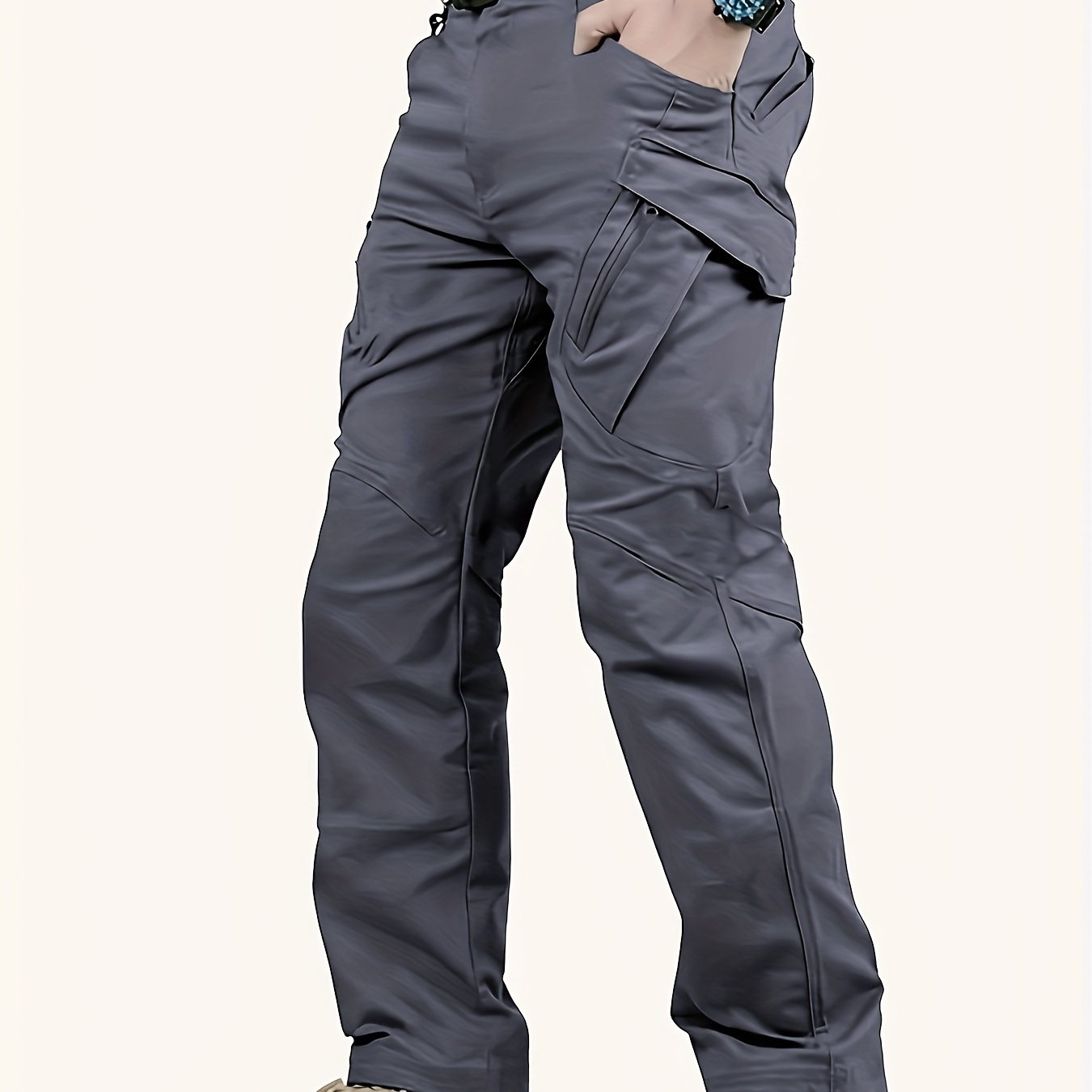 Men's Waterproof Tactical Pants w/ Pockets for Hiking