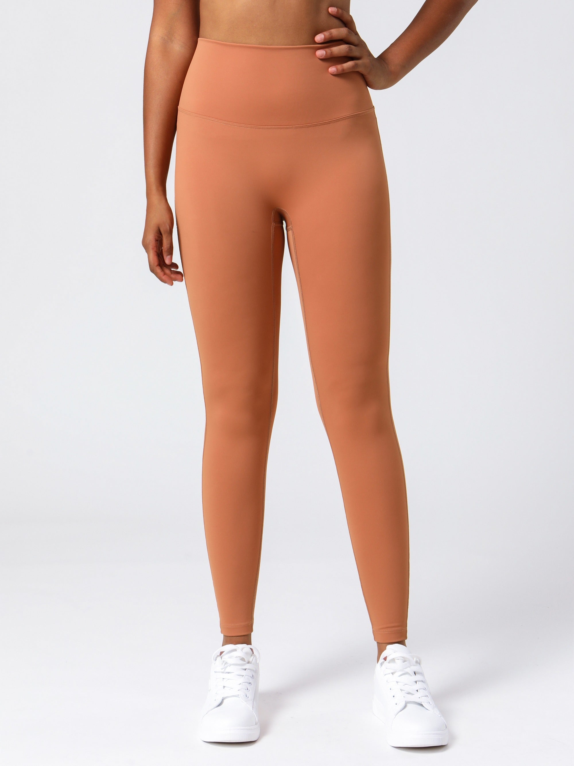 High Waist Wide Waistband Sports Pants Butt Lifting Leggings