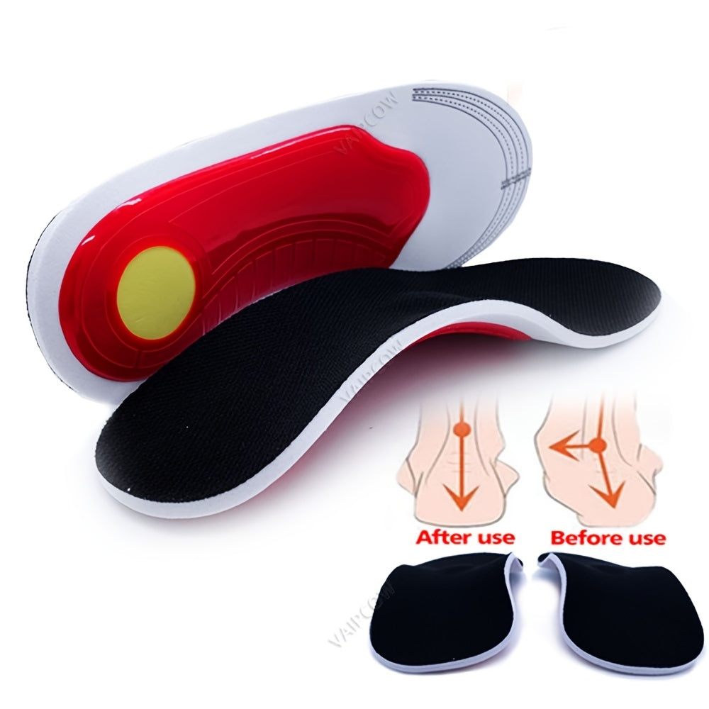 Orthotic High Arch Support Insoles Gel Pad Arch Support Flat Feet Men Foot Pain