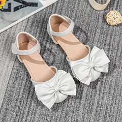 Bowknot Sandals Girls Lightweight Dress Shoes Party Wedding