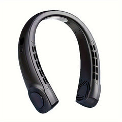 USB Hanging Neck Fan with 5 Speeds Digital Display