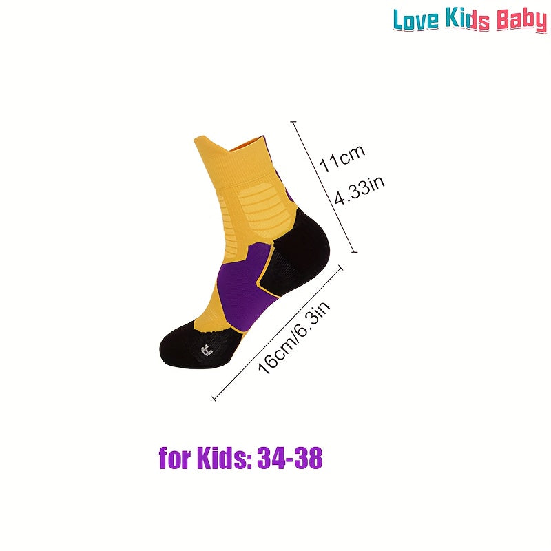 Pair Soccer Training Socks Running Socks Thick Sports Socks One Size