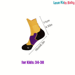 Pair Soccer Training Socks Running Socks Thick Sports Socks One Size
