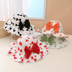 Kids Mesh Fisherman Hat Outdoor Beach Sunshade Bucket Hat
