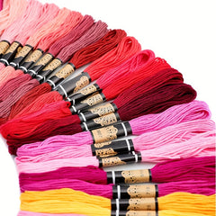 50 Colors Cross Stitch Thread Embroidery Knitting Rope Matching Thread