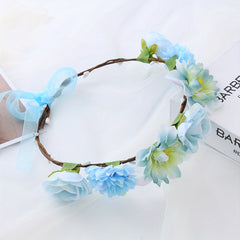 Girl's Faux Rose Children's Wreath Headdress