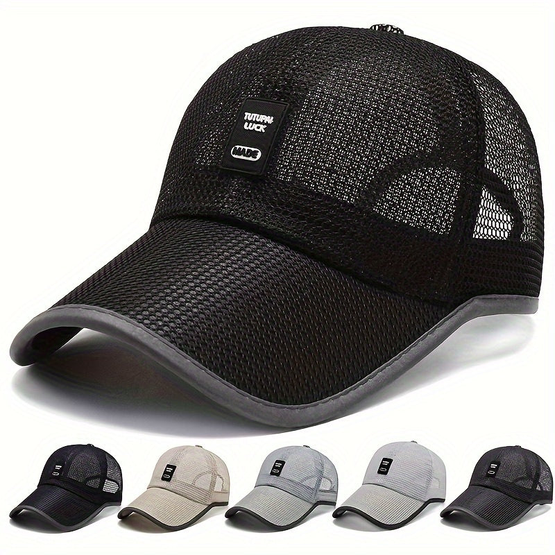 Mesh Baseball Cap Sunshade Cap Breathable Outdoor Sports Hat