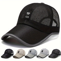 Mesh Baseball Cap Sunshade Cap Breathable Outdoor Sports Hat