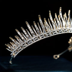 Crystal Headband Queen Princess Crown Head Jewelry Tiara