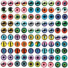 Self Adhesive Doll Eyes Wiggle Glue Eyes for DIY Crafts