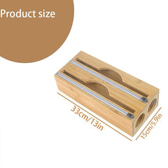 Bamboo Storage Bag Fresh-Keeping Box Kitchen Drawer Organizer