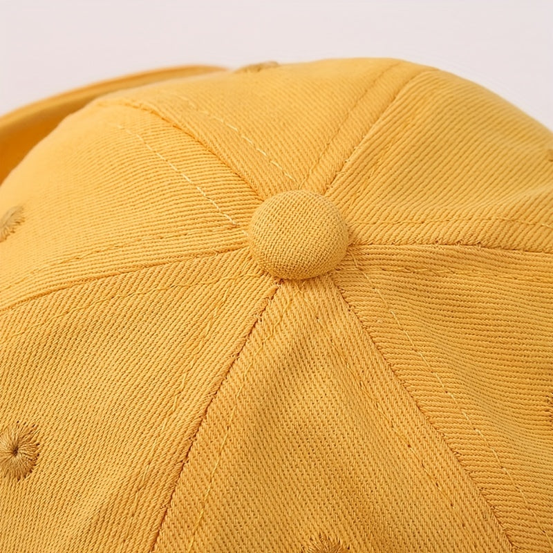 23 Embroidery Sun Protection Baseball Cap Street Style