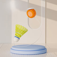 Badminton Rebound Trainer with 6 Balls