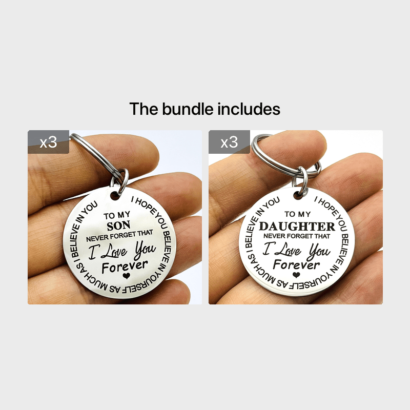 Encouragement Keychain Gift for Daughter Son From Parents