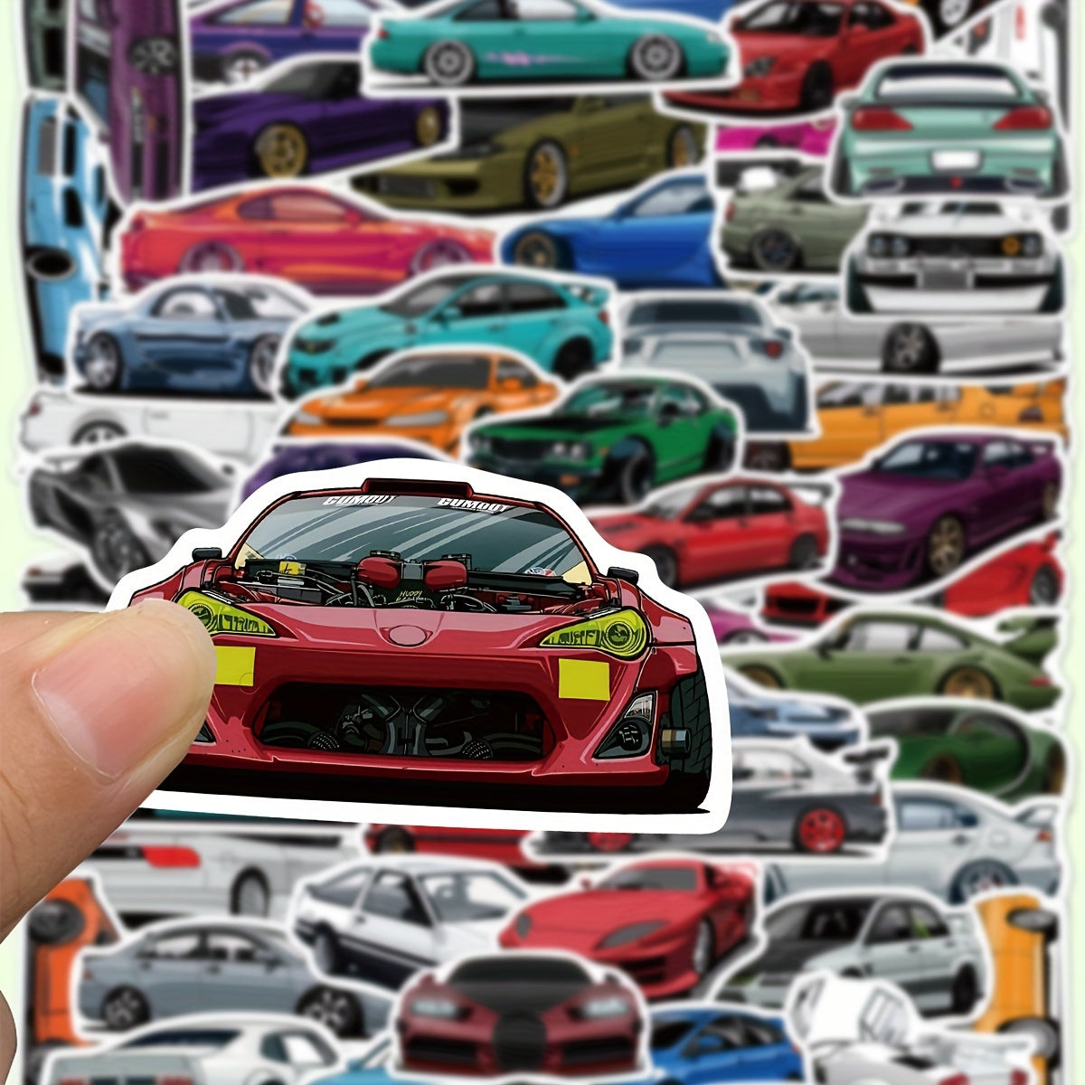 100pcs Creative Diy Waterproof Car, Phone, Notebook, Water Cup Stickers