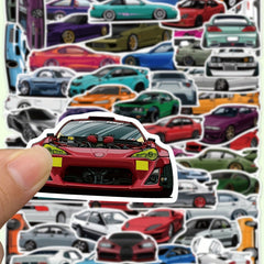 100pcs Creative Diy Waterproof Car, Phone, Notebook, Water Cup Stickers