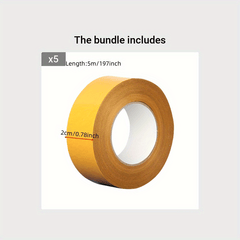 Strong Double-Sided Carpet Adhesive Tape, Transparent Mesh Design