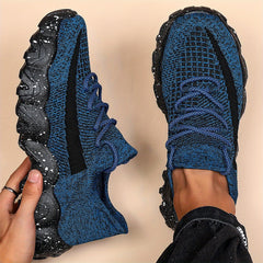 Men's Lightweight Knit Sports Sneakers Non Slip Running Shoes