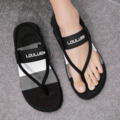Men's Lightweight Non Slip Sandals Quick Drying Comfy Slides Beach Shoes