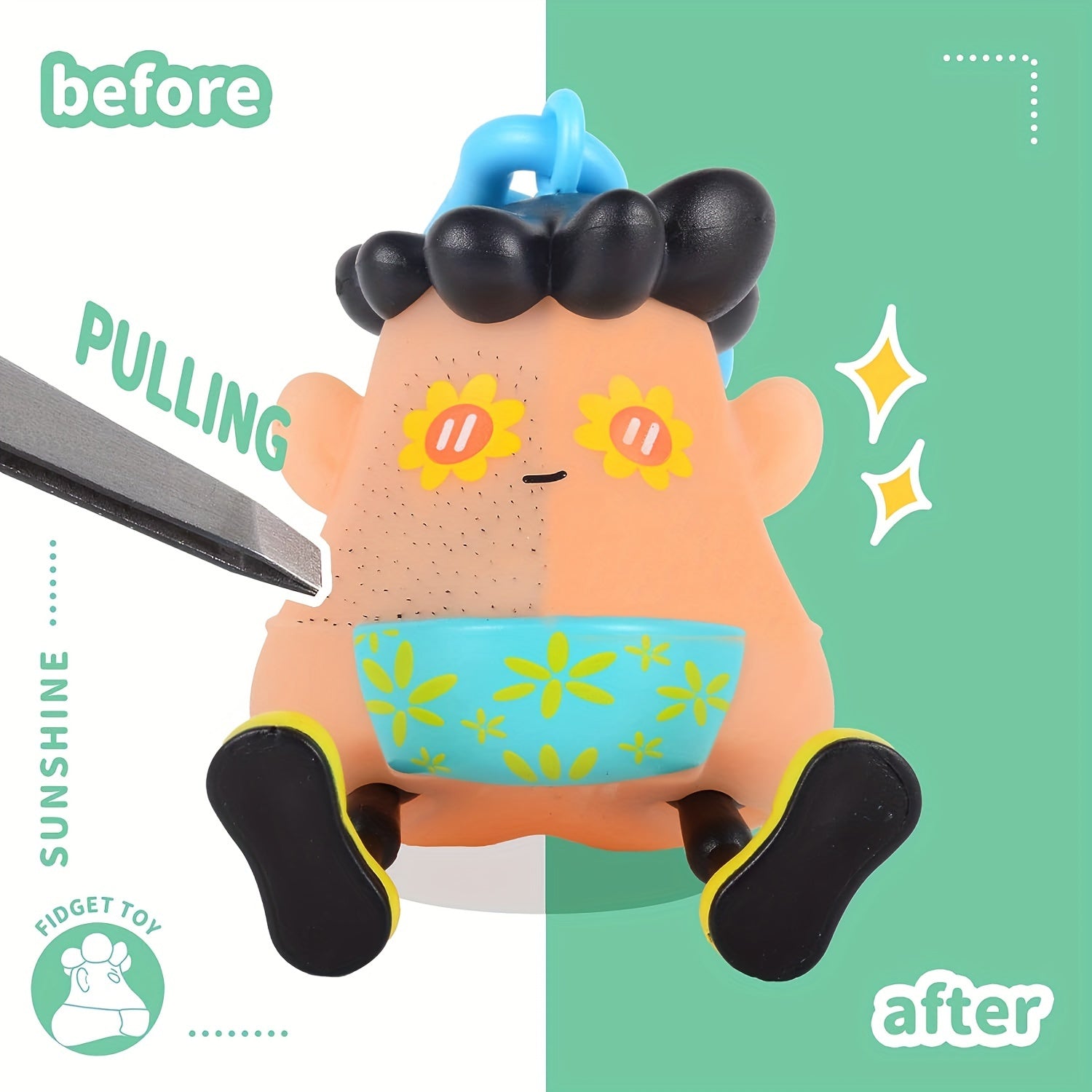 Hair Removal Anxiety Fidget Toy Set