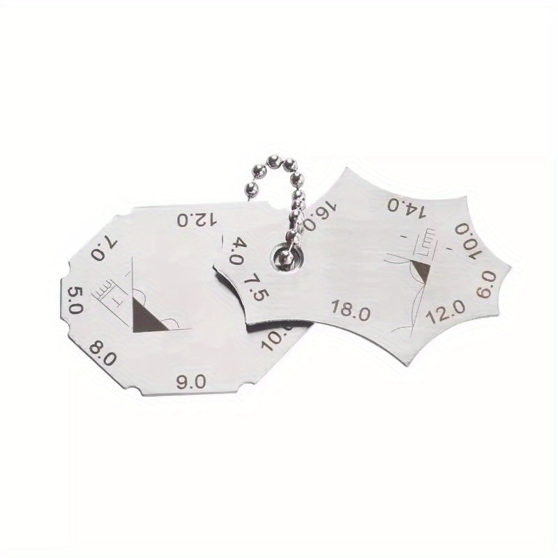 Stainless Steel Fillet Gage Right Angle Seam Pocket Gage