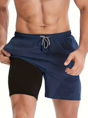HOPLYNN Quick Drying Running Shorts - Lightweight Sports Shorts