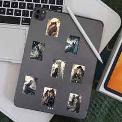 54pcs Ink Male Cartoon Graffiti Stickers Waterproof Game Stickers