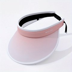 Girls Gradient Top Visor Hat UV Protective Sport Cap For Kids