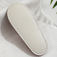 Men's Open Toe Striped House Slippers Cozy Anti-Skid Shoes